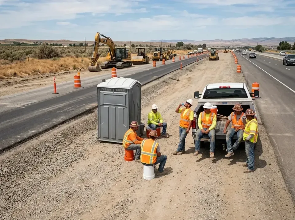 highway-road-construction-crew-007 — frequently asked questions, Porta Potty and Restroom Rentals in Germantown, OH